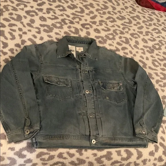 Ag Adriano Goldschmied
denim jacket.size large color denim blue - Picture 4 of 12
